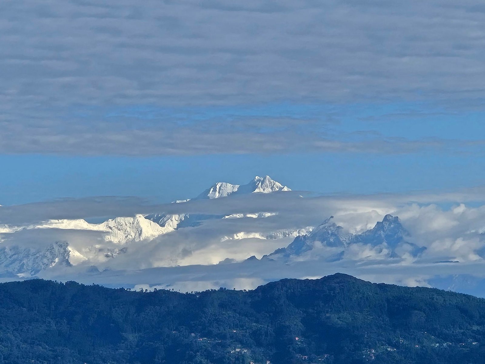Mt Kanchenjunga Sunrise from Angan Homestay